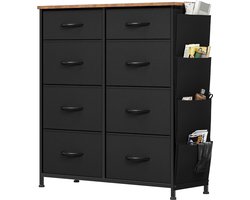 ApexArte® Ladenkastje - Ladeblok Bureau Organizer - Archiefkast - Zwart
