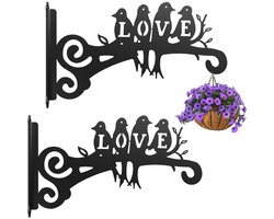 ApexArte® Plantenhaak Hanging Basket - Muurhaak voor Planten - Wandhaak