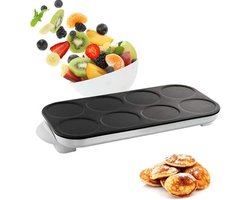 ApexArte® Poffertjespan Electrisch - Poffertjesmaker - Poffertjespannen - Wit