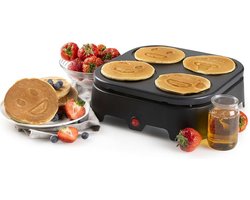 ApexArte® Poffertjespan Electrisch - Poffertjesmaker - Poffertjespannen - Zwart