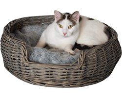 ApexArte® Rieten Hondenmand met Kussen - Hondenbed - Hondensofa