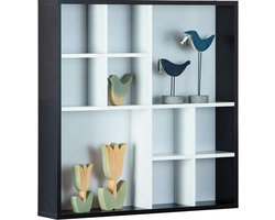ApexArte® Vitrinekast met Glas - Dressoir Kasten - Opbergkast - Wit