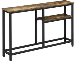 ApexArte® Wandtafel - Dressoir Kasten - Haltafel - Bruin - Industrieel