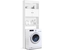 ApexArte® Wasmachine Kast - Meubel Verhoger - Wasdroger Ombouw