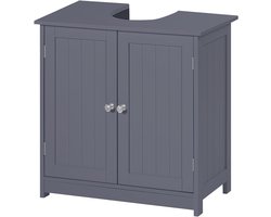 ApexArte® Wastafelonderkasten - Badkamerkast - Wastafelmeubel - Grijs