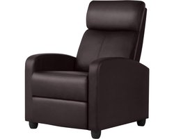 ApexArte® Zetelbed - Slaapstoel - Slaapfauteuil - Bruin