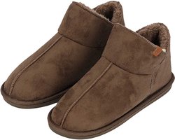 Apollo - Pantoffels heren- Suede - Maat 43/44 - Pantoffels heren - hoge sloffen heren - pantoffels