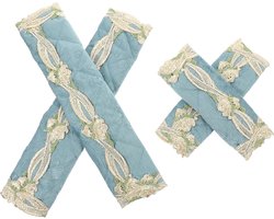 Apparaat Handgreep Beschermer - Keuken Handgreep Covers - Keuken Decoratie - Zachte Stof - 28.5CM - Bruin