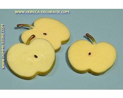 Appel, schijven, 3 stuks (decoratie)