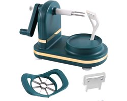 Appelschiller - Draai Dunschiller - Appelschilmachine - Appelschilapparaat - Roterende Fruit Dunschiller - Schiller - Groen