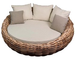 Apple Bee Cocoon - Lounge Chair 130 Bouclé Cream