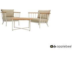 Apple Bee Condor balkonset - 3 delig Oyster