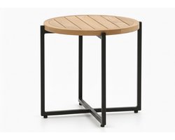Apple Bee Condor Lounge Koffietafel | Ø 54 cm | Naturel Teak