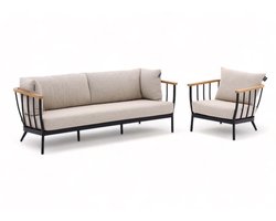 Apple Bee Condor Loungeset Nr. 11 Premium | 3-delig | Black