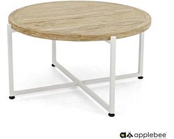 Apple Bee Milou Bijzettafel Ø74 - Teak