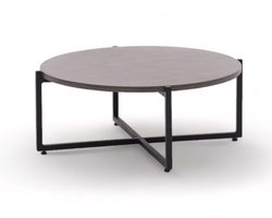Apple Bee Soul Lounge Koffietafel | Ø 74 cm | Lava Aluminium