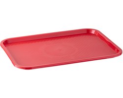 APS Dienblad - Serveertray - Vaatwasserbestendig - Rood - 35 x 27 cm - Rond - Ovaal