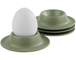 APS Eierdop - Eierhouder - Melamine - Groen - Vaatwasserbestendig - Breukvast - Stapelbaar