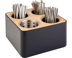 APS-Germany® Bestekbak - Besteklade - Bestekhouder - Hout - Kunststof