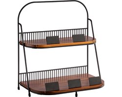 APS-Germany®​-Etagère- 2 laags-met labels