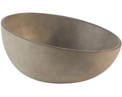 APS Serveerschaal - Stapelbaar - Beton - 1,7 Liter - Rond - Voor Horeca - Voor Buffet