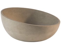 APS Serveerschaal - Stapelbaar - Beton - 2,5 Liter - Rond - Voor Horeca - Voor Buffet