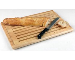 APS Snijplank - Antislip - Hout - Rood - 60 x 40 cm - Voor Horeca - Voor Buffet - Voor Keuken
