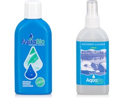 Aqua Bio Waterbed Conditioner + Vinylreiniger - Biologisch Onderhoudsmiddel - 2 x 140 ml
