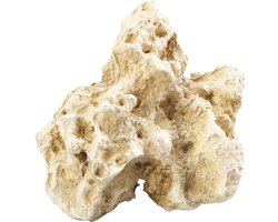 Aqua Della Combo Moon S - Aquariumdecoratie Rots - Natuurgetrouw en Gifvrij - 16x10,5x13,5cm - Beige