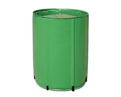 Aquaking Opvouwbare Regenton 100 Liter - Groen - Regenton - Watertank - Waterton - Watervat