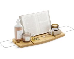 Aquala badrek Bamboe Naturel - voor in bad - Umbra bathtub tray