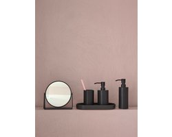 Aquanova Forte Dubbelzijdige wand make-up spiegel Black