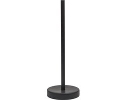 Aquanova Forte Reserve toiletpapier houder Black