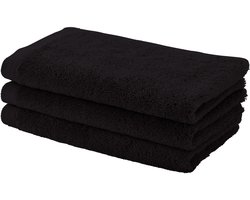 Aquanova Gastendoekje LONDON - 30x50 cm - Black-09 - per 3 stuks