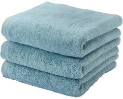 Aquanova handdoek London - 55x100 cm - Set van 3 - Aquatic