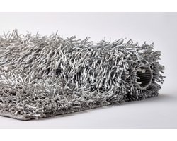 Aquanova Kemen - Badmat - 60x100 cm - Zilvergrijs