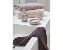 Aquanova London - Badlaken - 100x150 cm - Calla (aubergine)