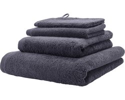 Aquanova LONDON Badlaken - 70x130 cm 96 - Grafiet per stuk