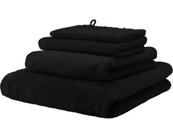 Aquanova London Badlaken - 70x130cm - Zwart per stuk