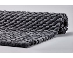 Aquanova Maks - Badmat - 60x60 cm - Donkergrijs