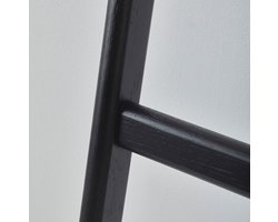 Aquanova Mink Handdoek ladder Zwart