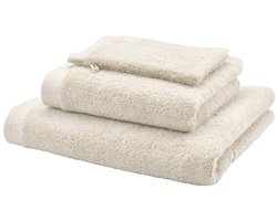 Aquanova Sava - Badlaken - GOTS KATOEN - 70x140 cm - Birch (Off white)