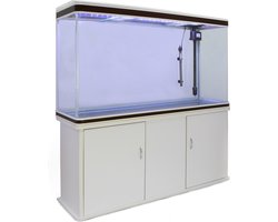Aquarium & Meubel set 300L - 120x70x39 cm - Wit