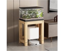Aquariumkast - Meubel - Aquarium Ondersteuning - Met Plank - 50x35x70 cm - Bruin