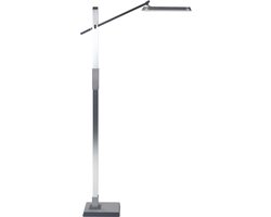 AQUARIUS - Staande lamp - Zilver - Synthetisch materiaal