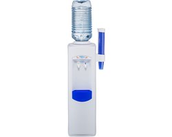 Aquarius wit waterdispenser/waterkoeler - koud en ongekoeld water tapkranen