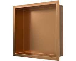 AquaVik Inbouwnis Inbygg 30x30x10 cm Nordic Brons