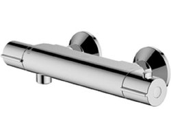 AquaVive thermostatische douchemengkraan Sele 120mm chroom