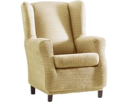 aquiles elastisch sofa sprei oorfauteuil Kleur 01, polyester met katoen, beige, 37 x 29 x 5 cm