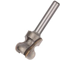 Aqxreight Vingertrekbit 1/4" Ronde Schacht Hardmetalen Ladetrekbit voor Kurk Hardhoutfineer Niet-gelamineerd Spaanplaatboren (1/4*3/4)